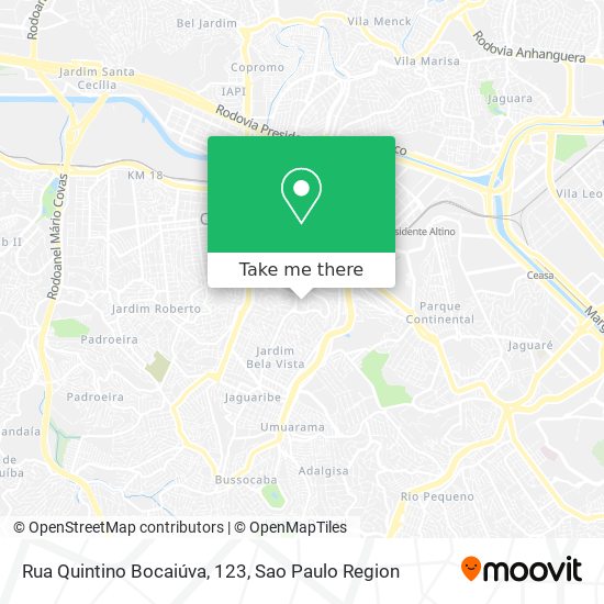 Rua Quintino Bocaiúva, 123 map