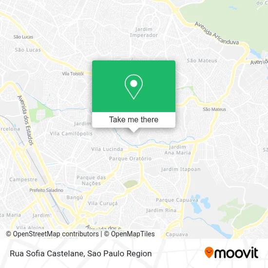 Rua Sofia Castelane map
