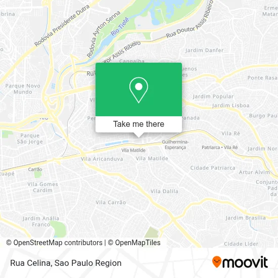 Rua Celina map