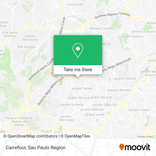 Carrefour map