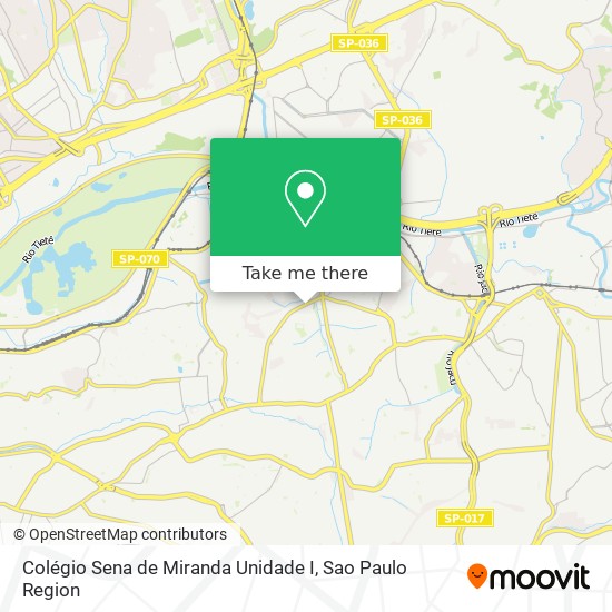 Colégio Sena de Miranda Unidade I map