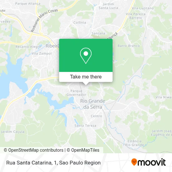 Rua Santa Catarina, 1 map