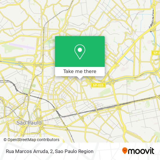 Mapa Rua Marcos Arruda, 2