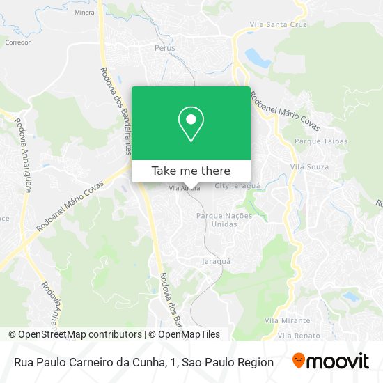Rua Paulo Carneiro da Cunha, 1 map