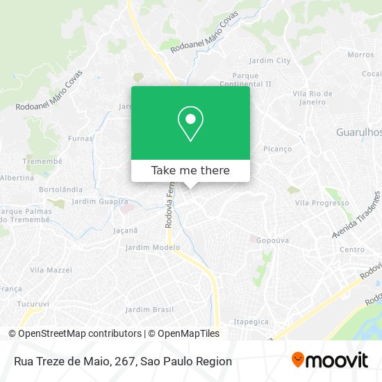Rua Treze de Maio, 267 map
