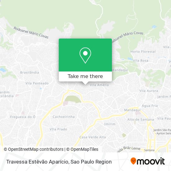 Travessa Estêvão Aparício map