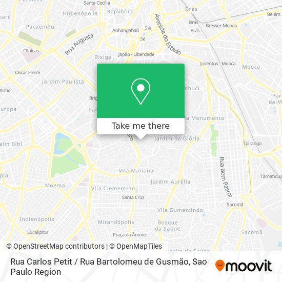 Rua Carlos Petit / Rua Bartolomeu de Gusmão map