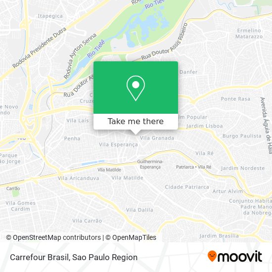 Carrefour Brasil map