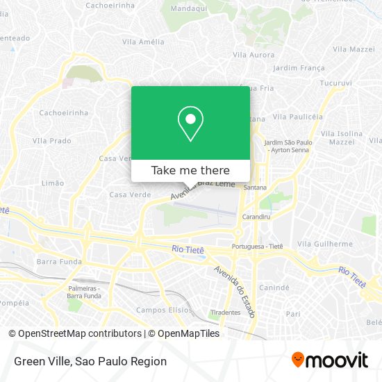 Mapa Green Ville