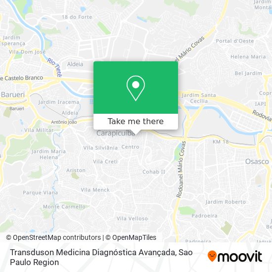 Transduson Medicina Diagnóstica Avançada map