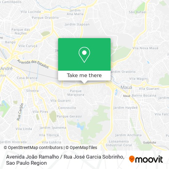 Avenida João Ramalho / Rua José Garcia Sobrinho map