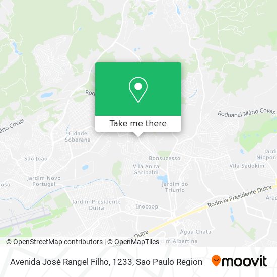 Avenida José Rangel Filho, 1233 map
