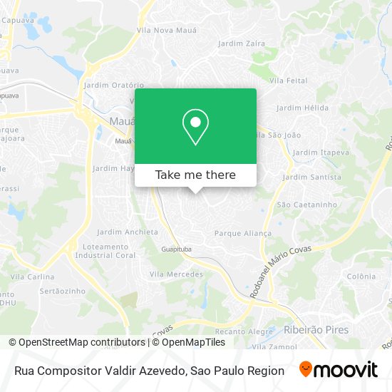 Rua Compositor Valdir Azevedo map