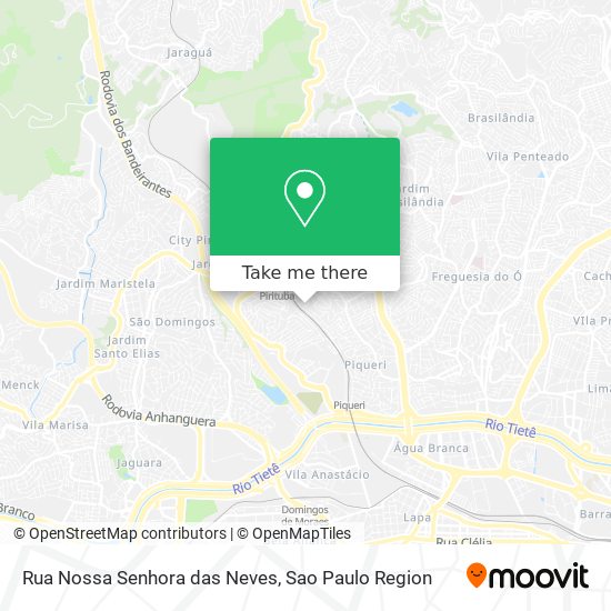 Rua Nossa Senhora das Neves map