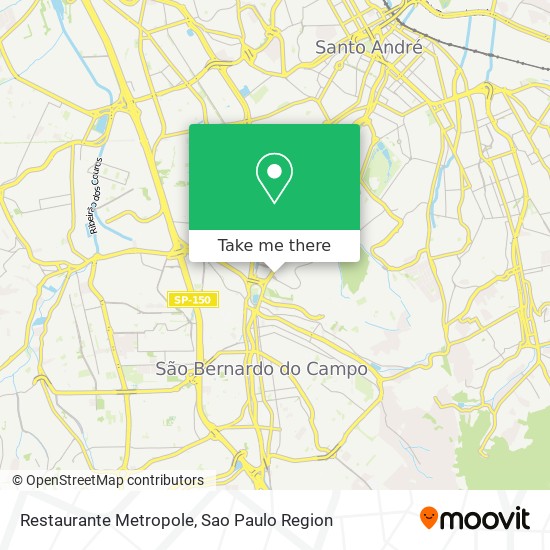 Restaurante Metropole map