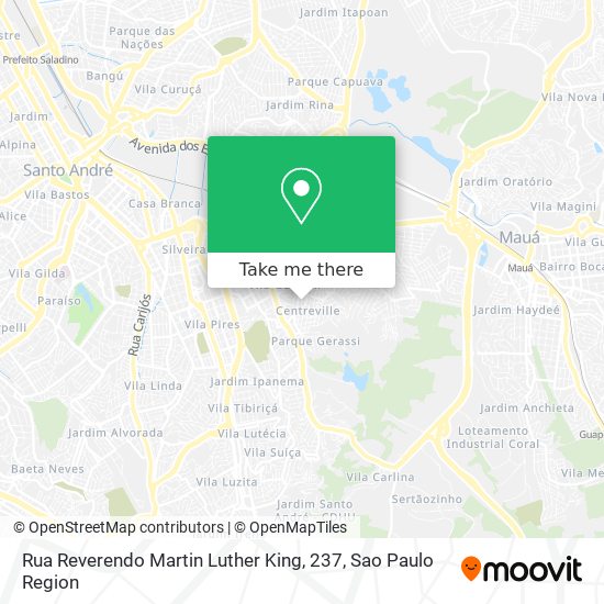 Rua Reverendo Martin Luther King, 237 map