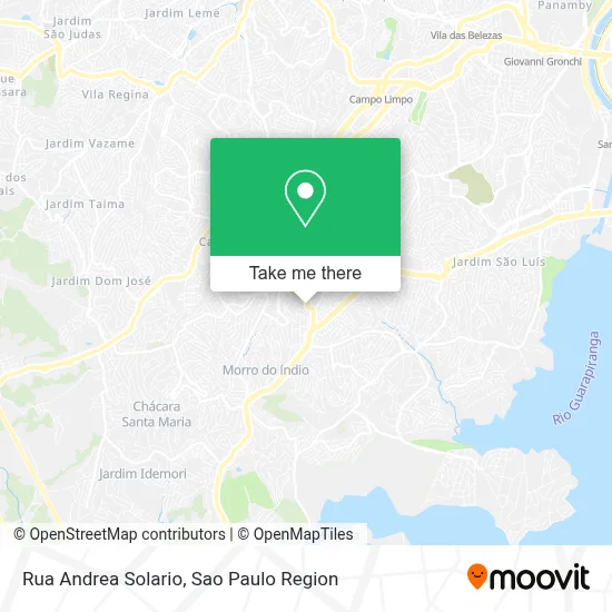 Rua Andrea Solario map