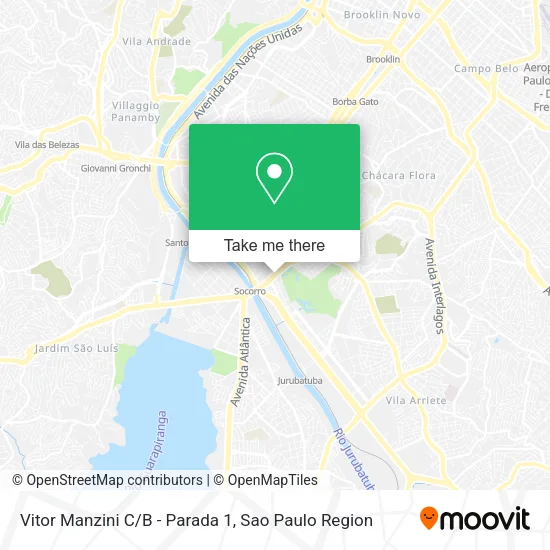 Vitor Manzini C/B - Parada 1 map