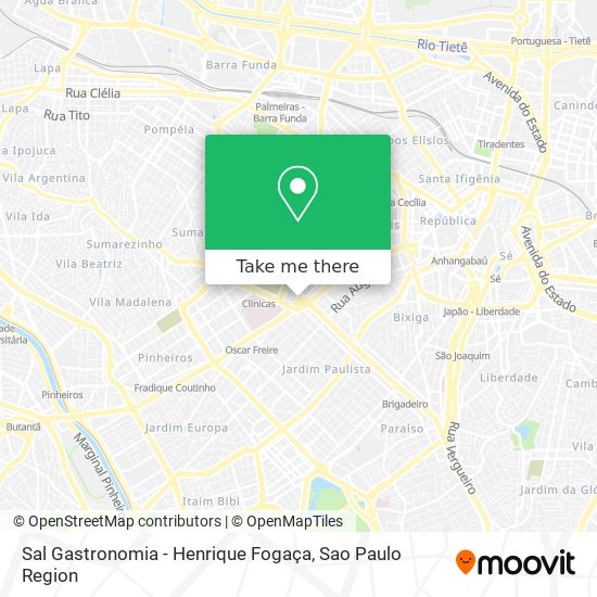 Sal Gastronomia - Henrique Fogaça map