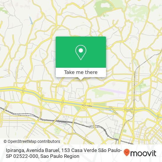 Ipiranga, Avenida Baruel, 153 Casa Verde São Paulo-SP 02522-000 map