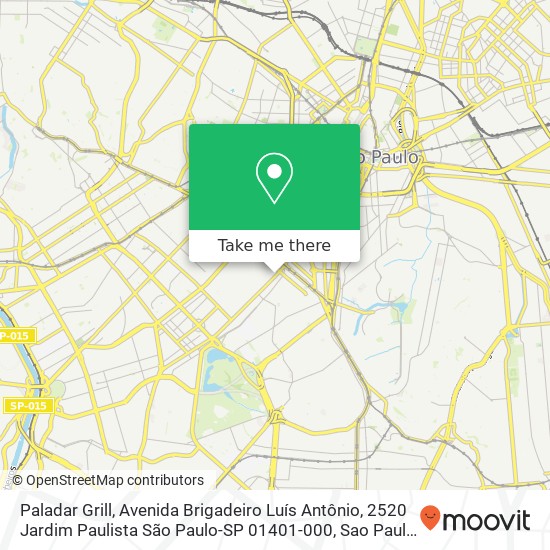 Paladar Grill, Avenida Brigadeiro Luís Antônio, 2520 Jardim Paulista São Paulo-SP 01401-000 map