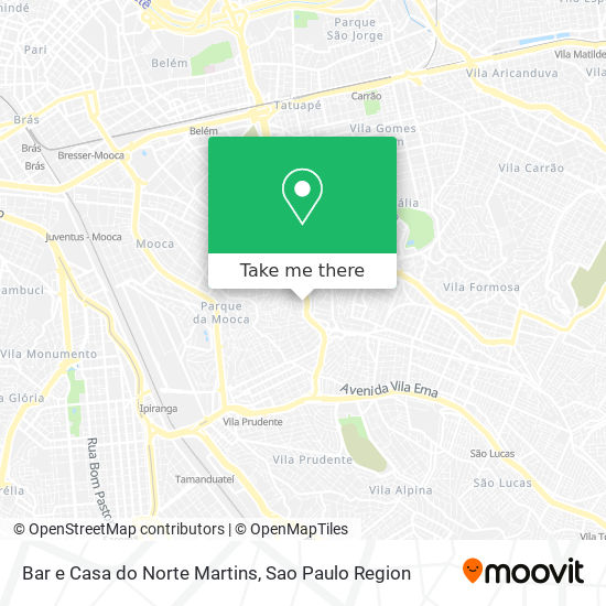 Bar e Casa do Norte Martins map