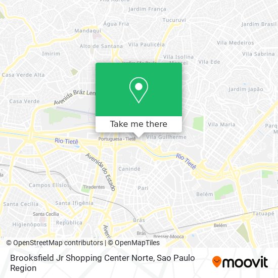 Mapa Brooksfield Jr Shopping Center Norte