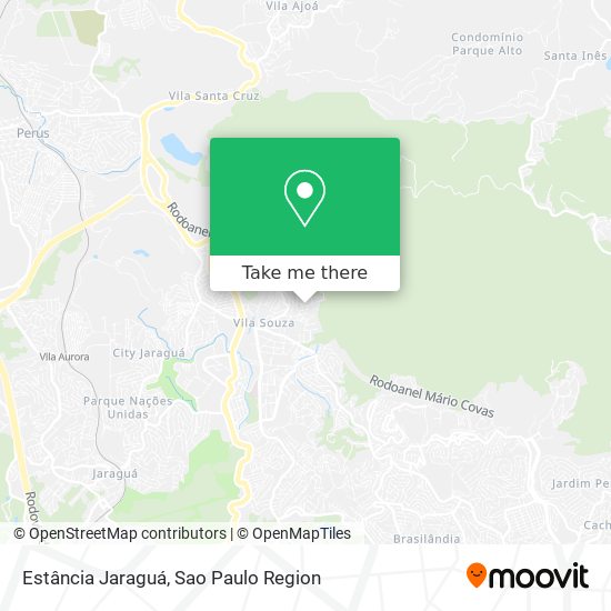 Estância Jaraguá map