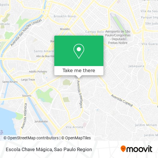 Escola Chave Mágica map