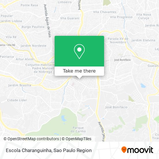 Mapa Escola Charanguinha