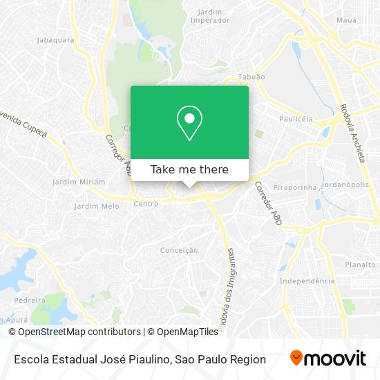 Escola Estadual José Piaulino map