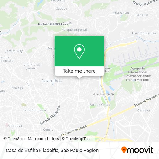 Casa de Esfiha Filadélfia map
