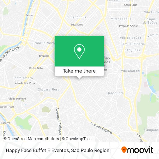 Happy Face Buffet E Eventos map