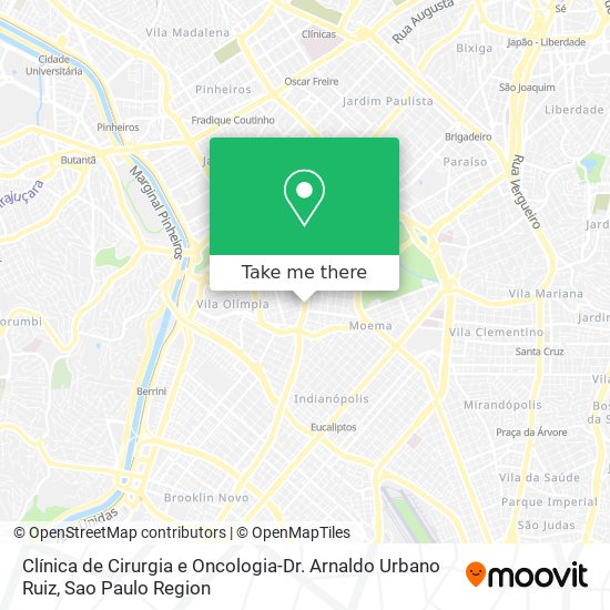 Clínica de Cirurgia e Oncologia-Dr. Arnaldo Urbano Ruiz map