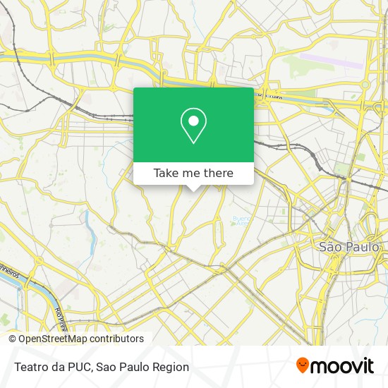 Teatro da PUC map