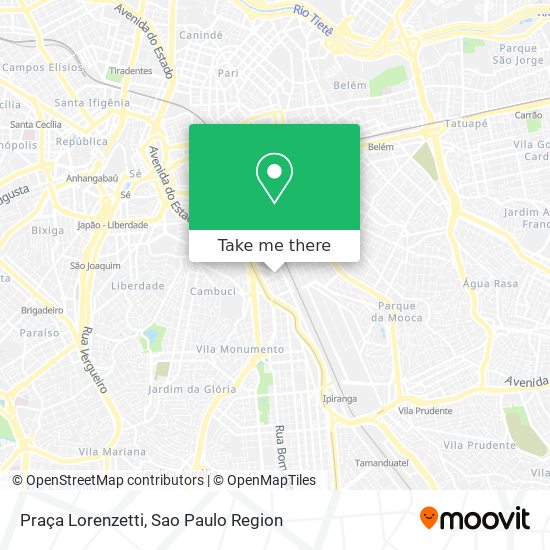 Praça Lorenzetti map