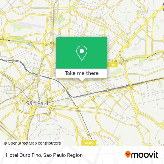 Hotel Ouro Fino map