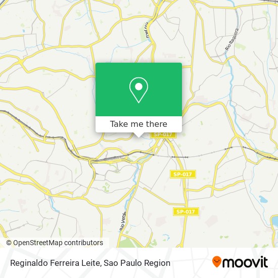 Mapa Reginaldo Ferreira Leite