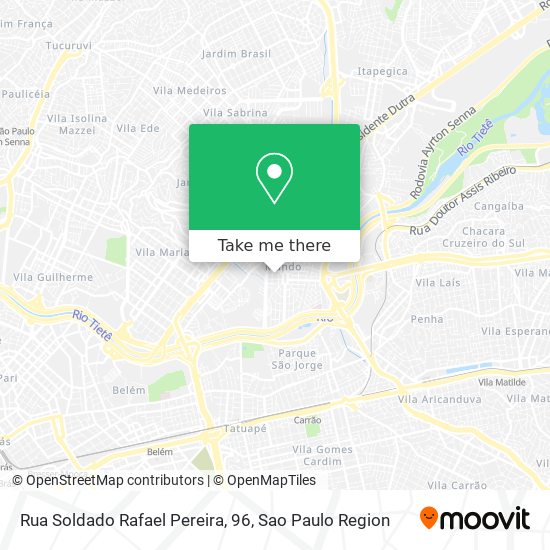 Rua Soldado Rafael Pereira, 96 map