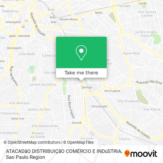 ATACADãO DISTRIBUIÇãO COMÉRCIO E INDúSTRIA map