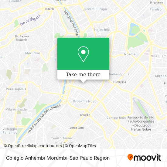Colégio Anhembi Morumbi map