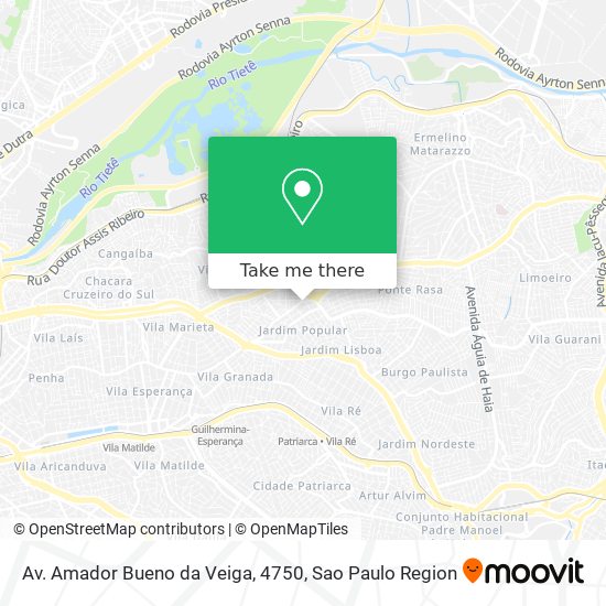 Av. Amador Bueno da Veiga, 4750 map