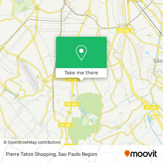 Mapa Pierre Tatoo Shopping