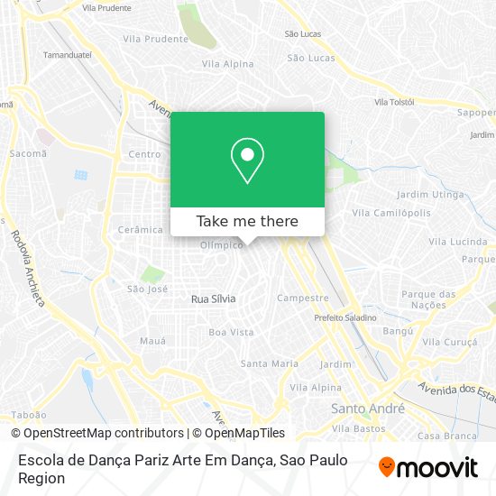 Escola de Dança Pariz Arte Em Dança map