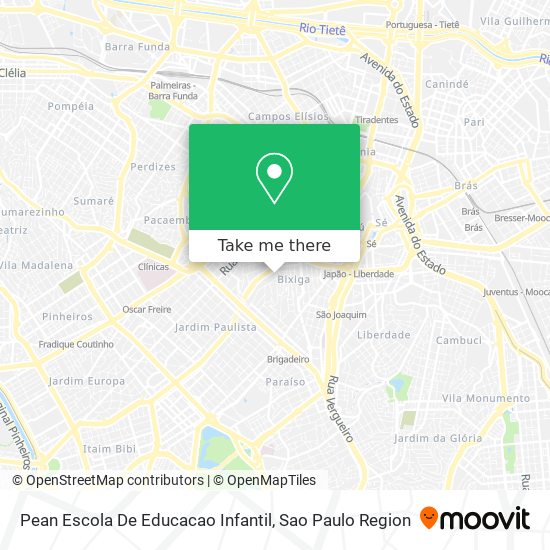 Mapa Pean Escola De Educacao Infantil