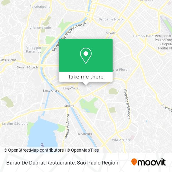 Barao De Duprat Restaurante map