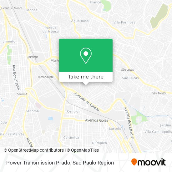 Power Transmission Prado map