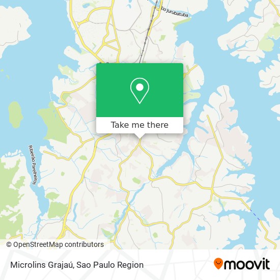 Microlins Grajaú map
