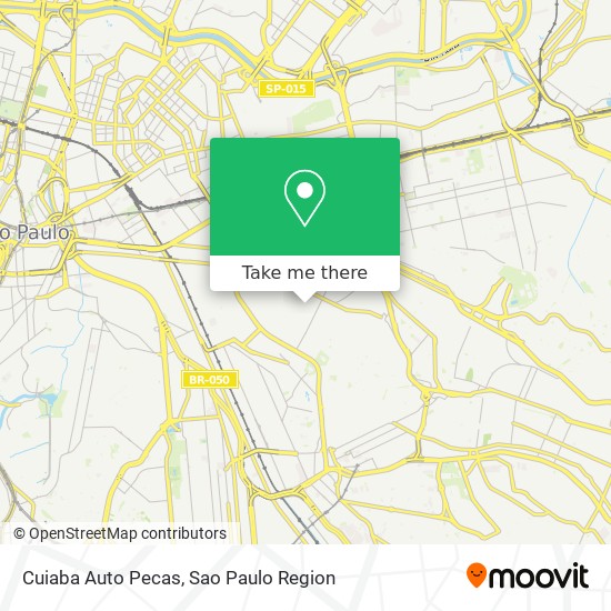 Cuiaba Auto Pecas map