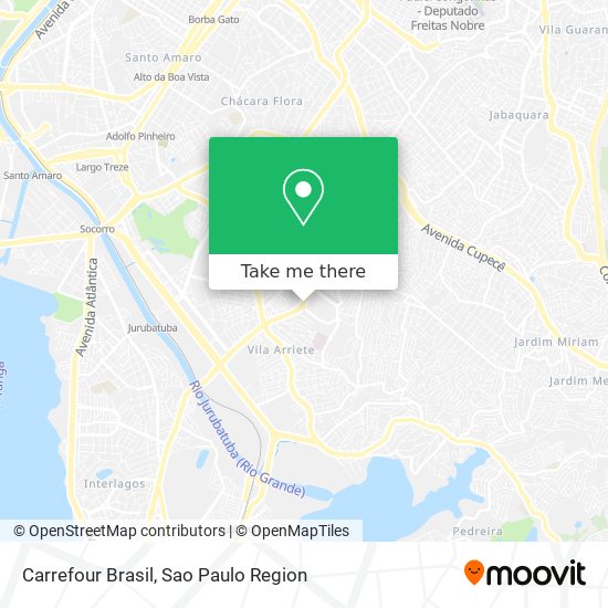Carrefour Brasil map